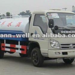 Foton tanker truck, water truck, water cargo truck, 5-6T Watering Cart