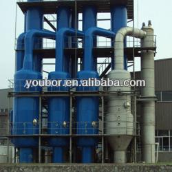 Four-effect continuous crystallization evaporator