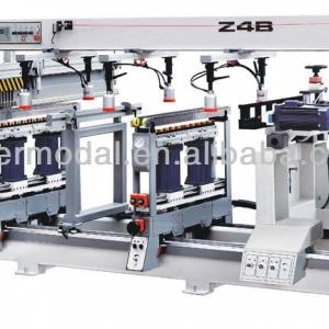 Four rows boring machine