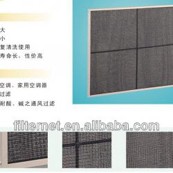 FRAME FILTER FOR FAN COIL