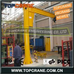 Free Standing and Floor Mounted BZ type Slewing Jib Crane