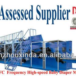 Frequency High-speed Baby Diaper Machine