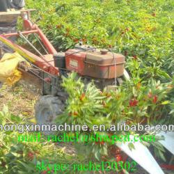 fresh chili plant reaper/fresh chili plant harvester/fresh pepper plant harvesting machine