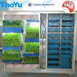 Fresh Fodder grass growing sprouting machine to feed poultry