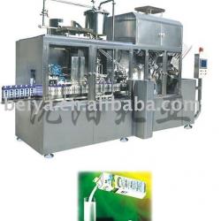 fresh milk filling machine for gable top carton