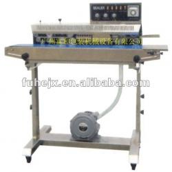 FRMQ-1000III Solid ink printing vertical continuous inflation band sealer