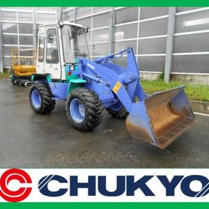 Front Loader WA 40 - 3E Used Komatsu <SOLD OUT> / 4 Wheel , Cabin , Heater , Engine S3D84E-1