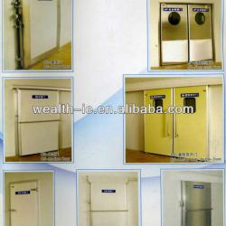 Frozen Food Fish Vegetables Cold Storage Room For Seafood Meat, Cold Room Door