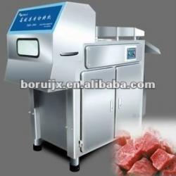 Frozen meat cube cutting machine