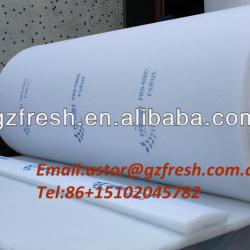 FRS-600G Spray booth Ceiling air filter/top air filter with glue for sale(manufacture)