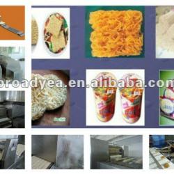 Frying machine for instant noodle production line