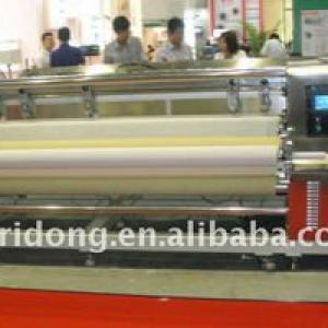 FTJ-020 full automatic ultrasonic machinery manufacturer for non woven blinds slitting and rewinding