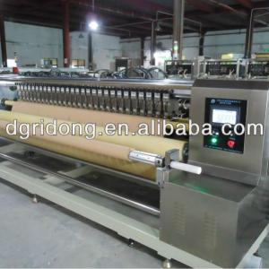 FTJ-020 full automatic ultrasonic machines for non woven drapery slitting and rewinding