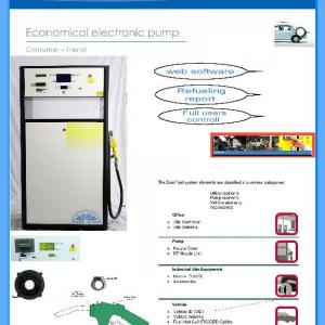 Fuel dispenser web controll