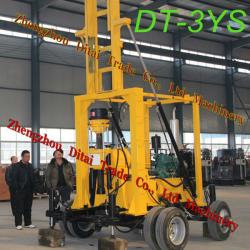 Full automatic portable six-wheel trailer DT-3YS(max. 600m depth) water well drilling rigs