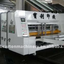 full automatic printting slotting machine /water ink printer slotter