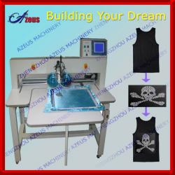 Full automatic rhinestone fix machine for leather