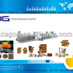 Fully automatic floating and sinking fish feed production line