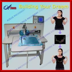 Fully automatic rhinestone setting machine