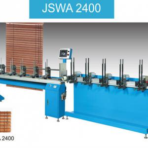 Fully Automatic Venetian Wood / PVC Blinds Punching and Threading Machine