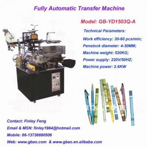 Fully Automatical Heat Transfer Machine for Pens ( Glue Sticks, Barrels, etc )