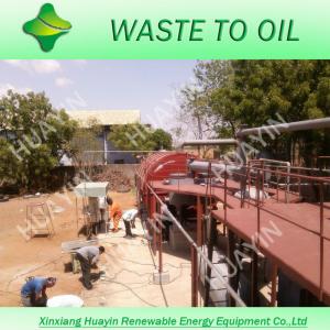 furnace oil from waste plastic pyrolysis plant