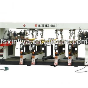 Furniture portable six-row drilling machine