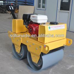 Furuide walk-behind double drum vibratory road roller,road compaction roller machine,self-propelled vibratory roller FYL-S600