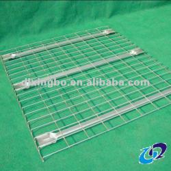 Galvanized wire mesh decking for pallet rack