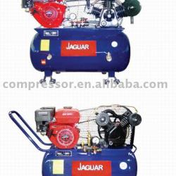 Gasoline drive air compressor