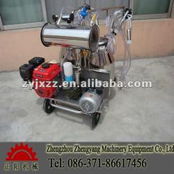 Gasoline/electricity milking machine