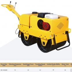 Gasoline Honda Double Drum Road Roller 600E