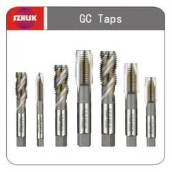 GC spiral and point taps for machine