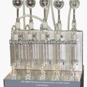 GD-380B Gasoline/Kerosene/diesel Products Sulfur Content laboratory Euipment (Lamp Method )