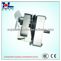 gear box reducer shade pole motor wtih fan