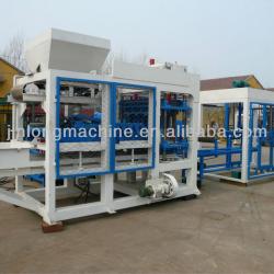 (Germany Siemens controlling and hydraulic system)qt6-15 cement hollow concrete block machine