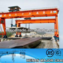 Girder handle road construction gantry crane for high railway