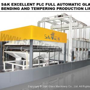Glass Bending and Tempering Production Line
