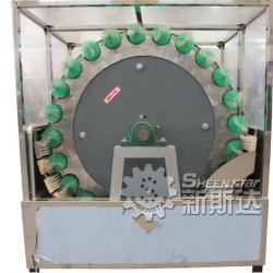 Glass bottle washing machine