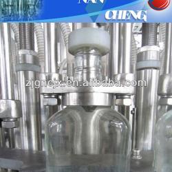 glass bottle wine filling machinery