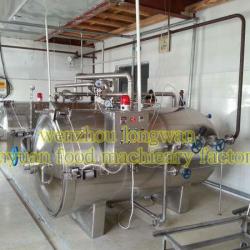 glass jar sterilizer steam heating retort sterilizer