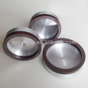 Glass useing resin wheel for bando machine