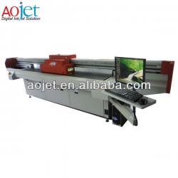 glass uv flatbed printer, print directly on glass, high speed and high resolution