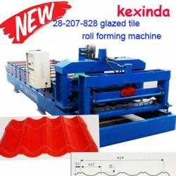 glazed roofing tile roll forming machine