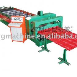 glazed tile cold roll forming machine