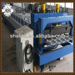 glazed tile metal roof machine