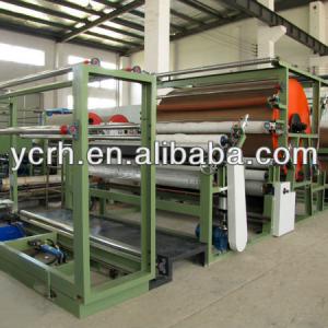 Glue point transfer and water base glue laminating machine