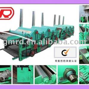 GM-610 six Roller cotton waste/textile waste Recycling machine