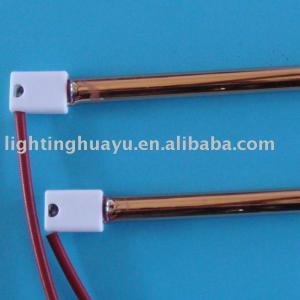 Golden Medium Wave Lamp Infrared Tube 500W 800W 1000W 1200W