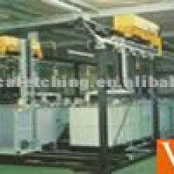 Golden plating line